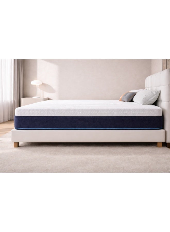 REXAL HOME Supreme Silk Pocket Spring Mattress 160 × 200 × 30 cm – Queen Size, Memory Foam, Medium-Firm Spine Support, Pressure Relief & Edge Support - Image 4